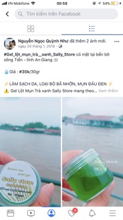GEL LỘT MỤN TRÀ XANH