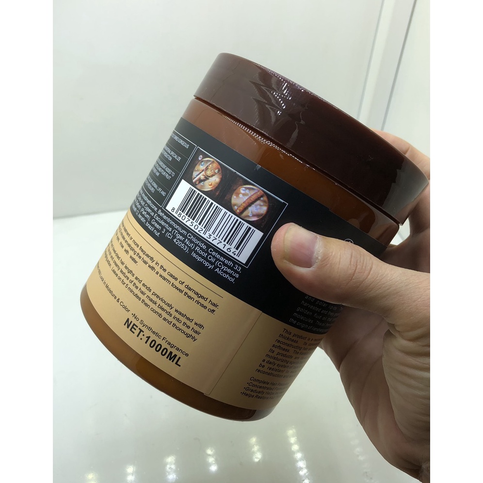 Kem ủ tóc KERATIN COLLAGEN 1000ML LAVENDER BRAZIL NUT - Ủ hấp tóc cung cấp dưỡng chất KERATIN tự nhiên UT08