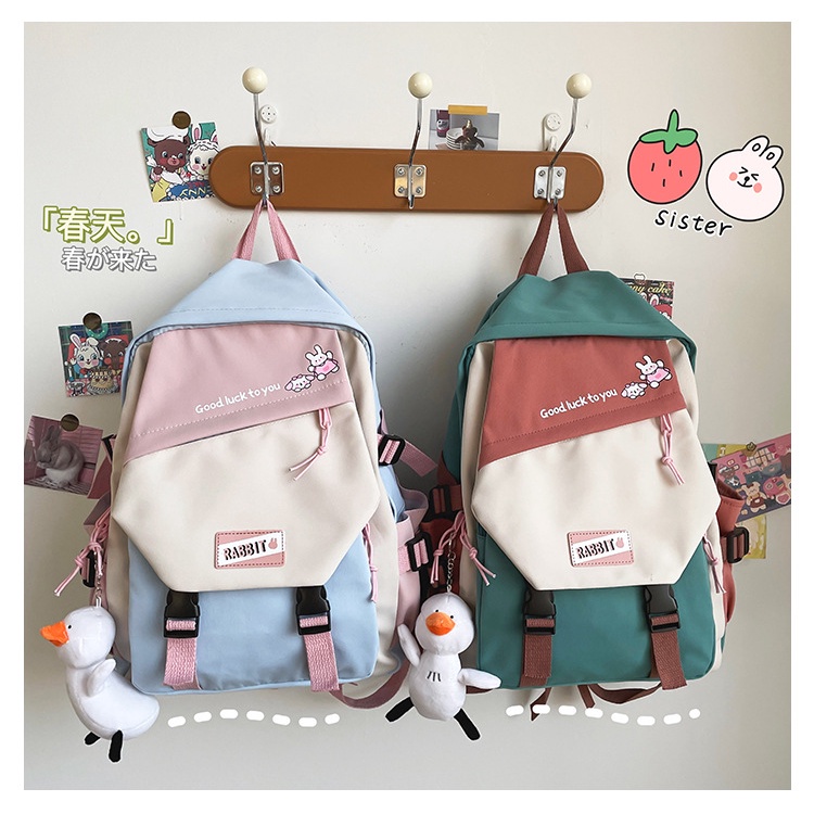 Balo ulzzang nam nữ đi học chống thấm phong cách Hàn Nhật  LILA TULEQI27