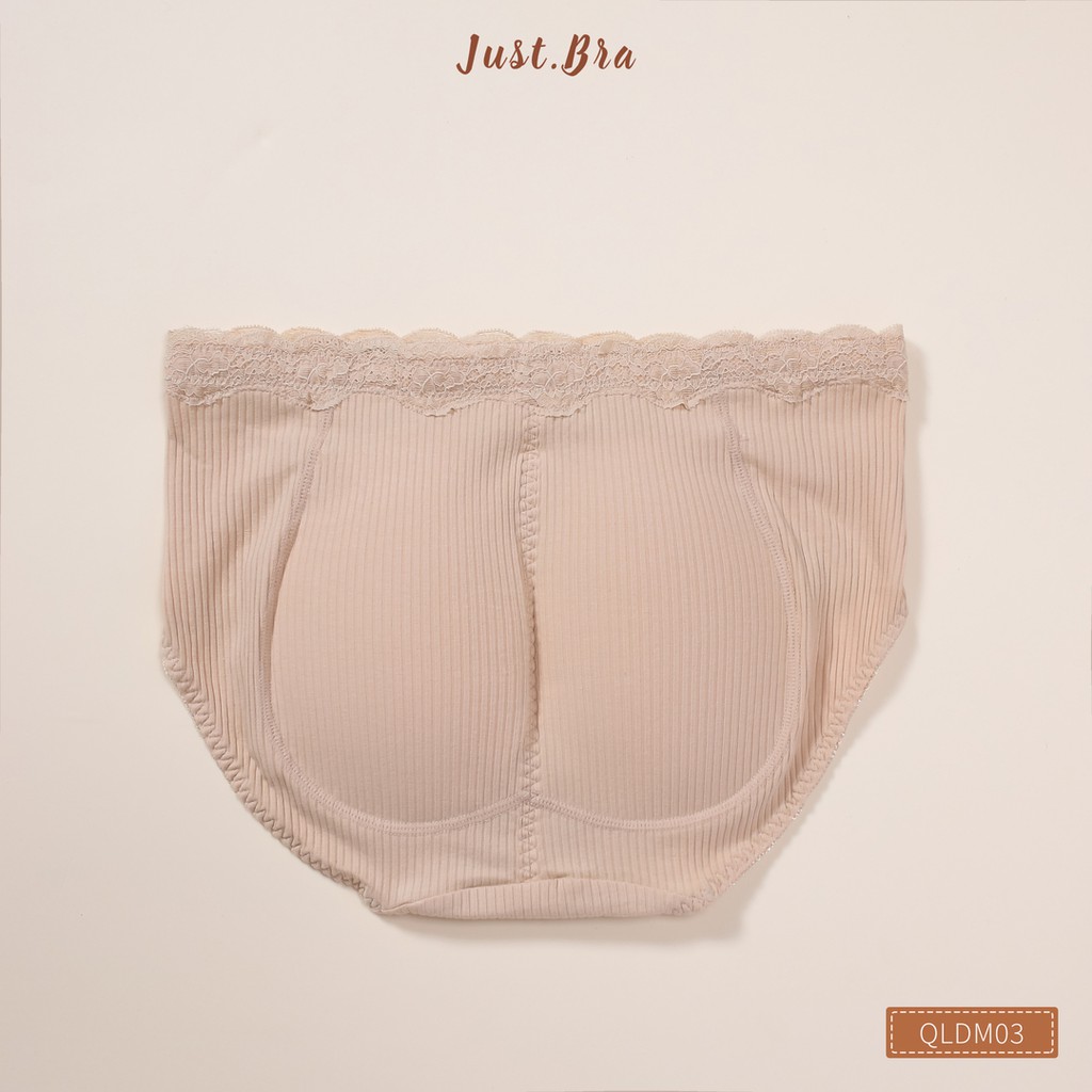 Quần lót độn mông Just Bra cotton thoáng mát QLDM_03