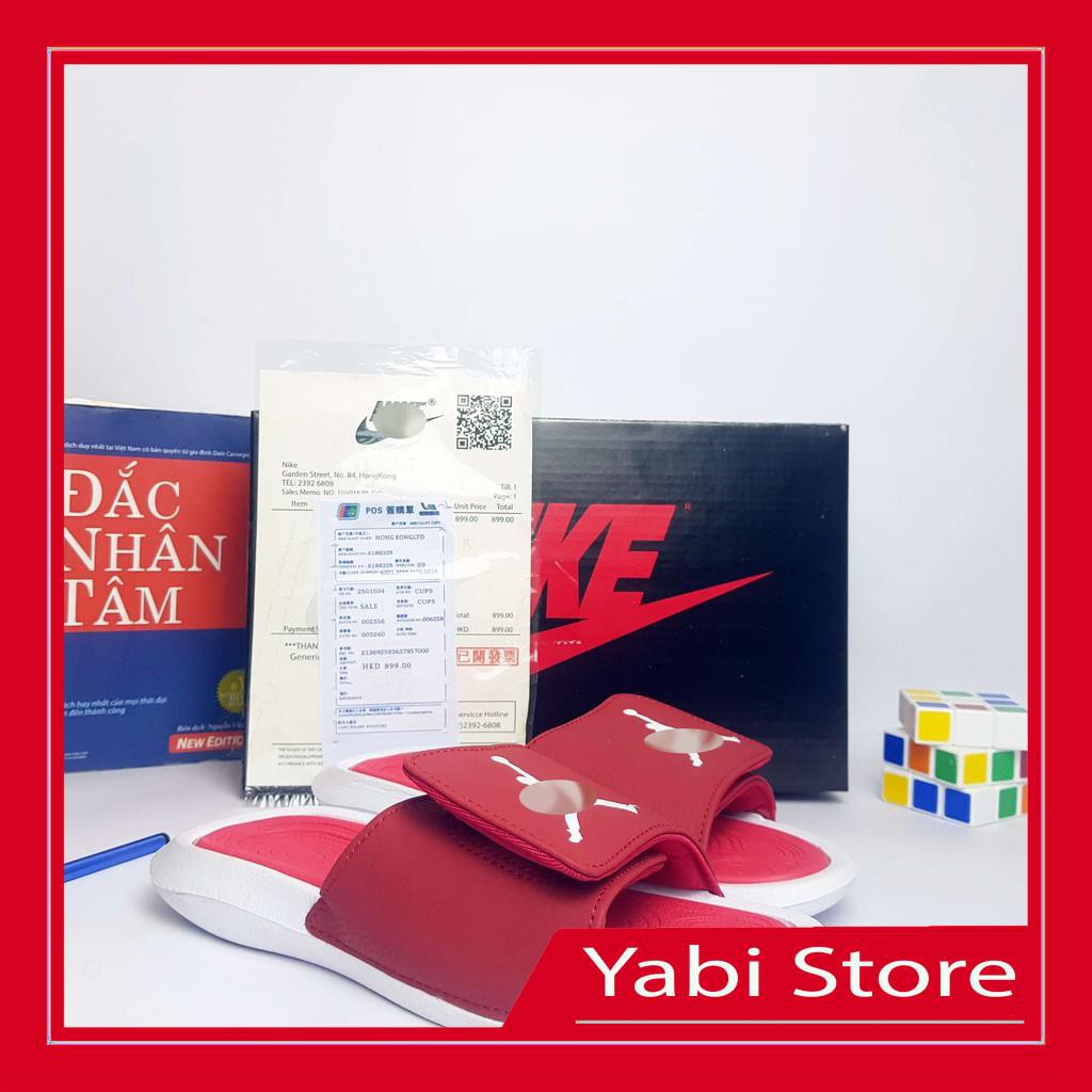 🔥FREE SHIP-HÀNG QUẢNG CHÂU 🔥Dép Jordan panda đỏ cao cấp full box - Yabi Store | BigBuy360 - bigbuy360.vn