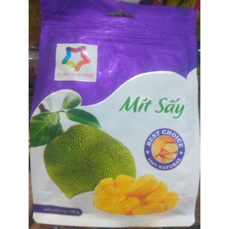 Mít sấy Đồng Tâm gói 100g