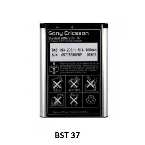 Pin Sony BST-37 /J100i / W550i / K600i / K758i / Z300i / W710i / J220c / K200c