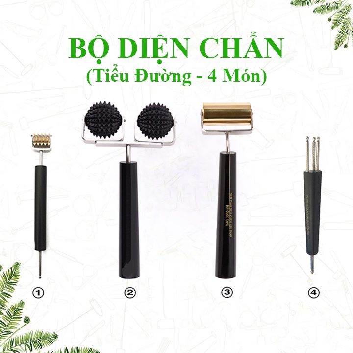 Bộ dụng cụ diện chẩn hỗ trợ điều trị tiểu đường theo phương pháp Đông Y