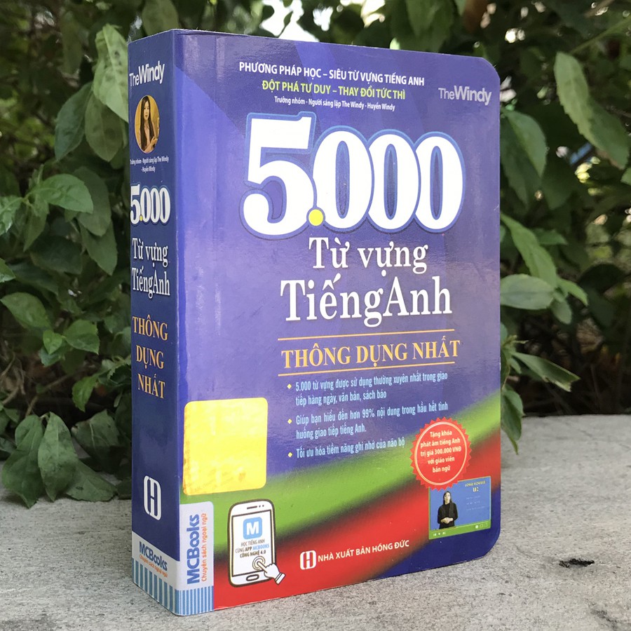 Sách - 5000 Từ Vựng Tiếng Anh Thông Dụng Nhất (Tái bản)