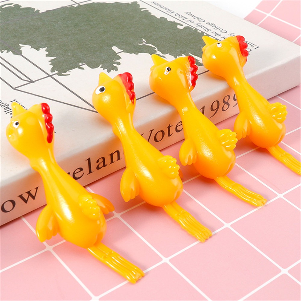 Bộ 5 Gà Đồ Chơi Dính Tường Vui Nhộn