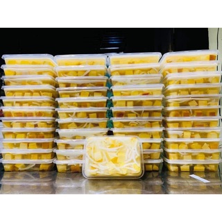 Rau câu flan dừa sợi