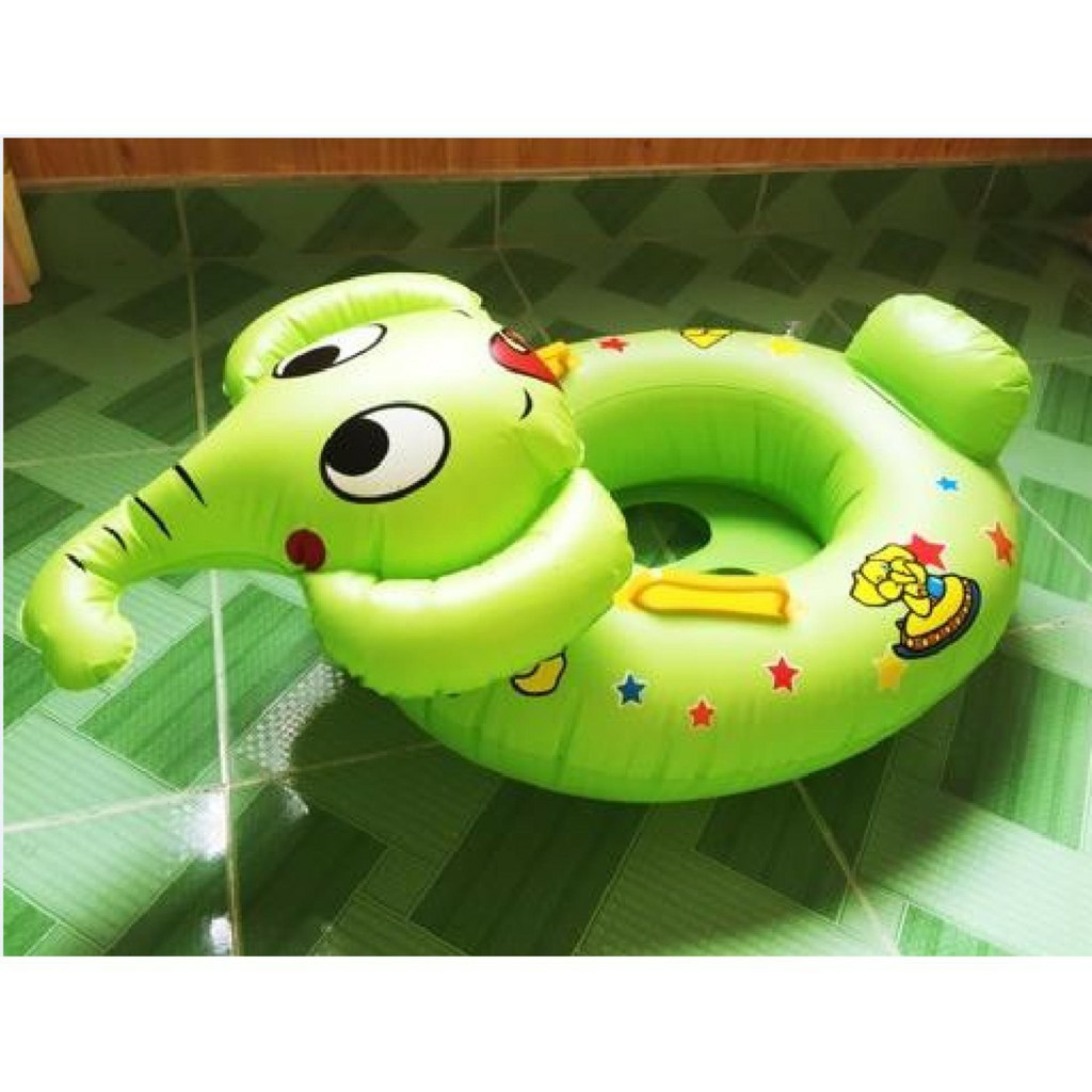 Phao bơi xỏ chân hình thú siêu yêu cho bé