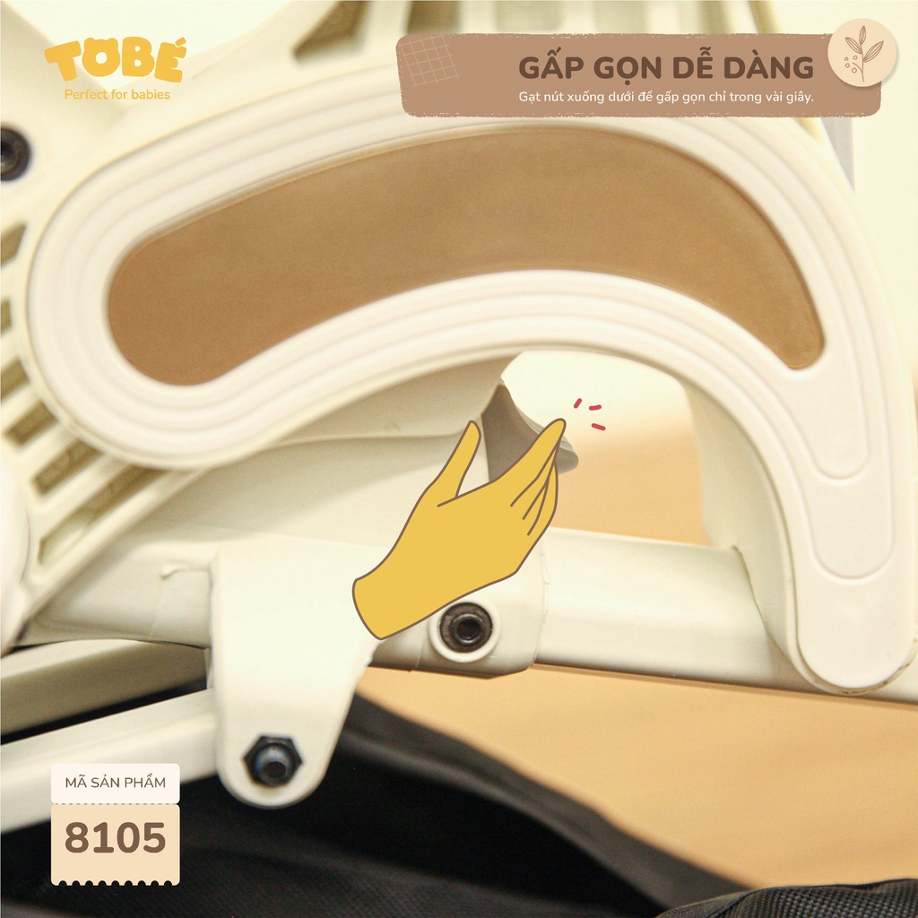 Xe đẩy gập gọn Rico Tobé