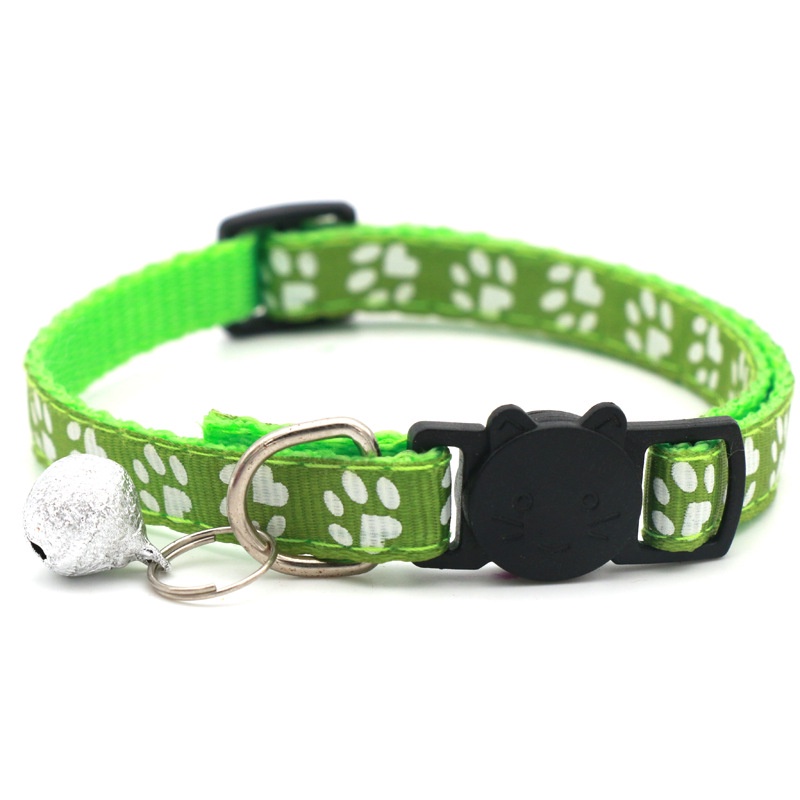 1 Vòng Cổ Hình Dấu Chân Thú Cưng Hoạt Hình Nhiều Màu Tùy Chỉnh 27Pets