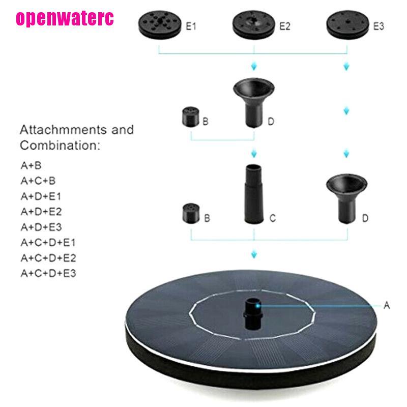 Đài Phun Nước Sử Dụng Năng Lượng Mặt Trời