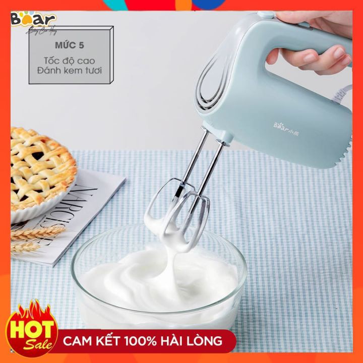 Máy Đánh Trứng Cầm Tay Mini, Máy Đánh Kem, Bảo Hành 18 Tháng