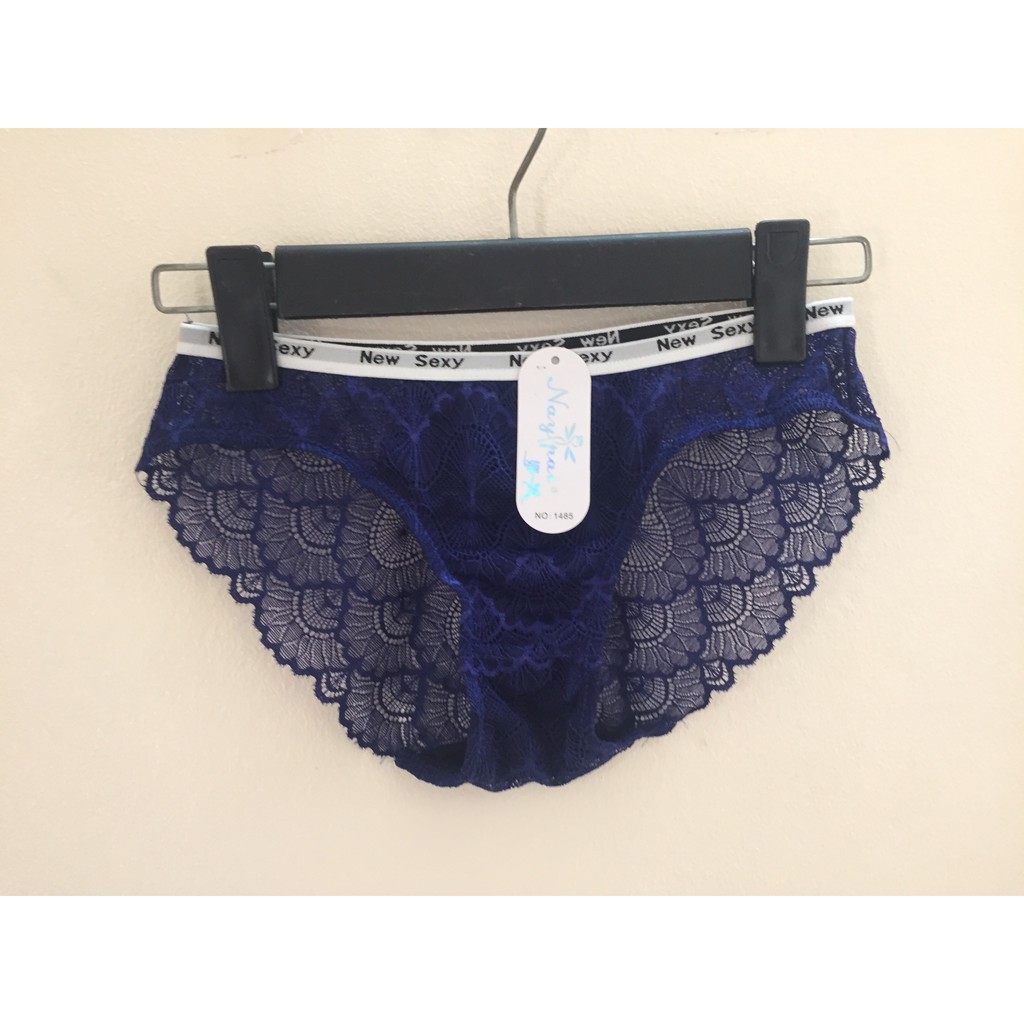 (HỘP 10 chiếc) QUẦN LÓT REN FULL, CẠP CHỮ SEXY CỰC ĐẸP, mã 1485, Hàng Đẹp (Ảnh thật)