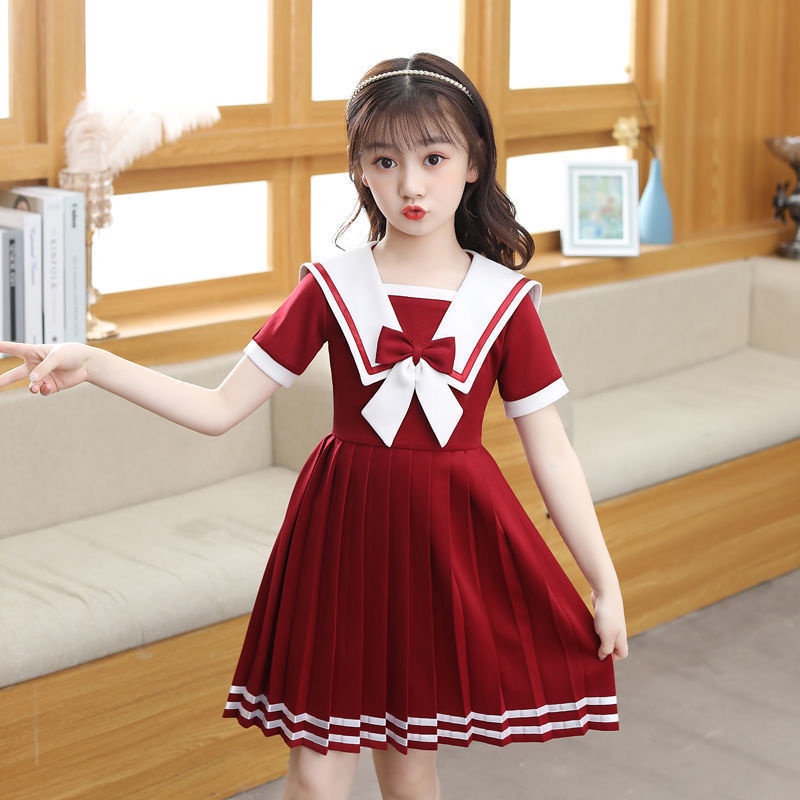 Đầm Thủy Thủ Thời Trang Mùa Hè Cho Bé Gái