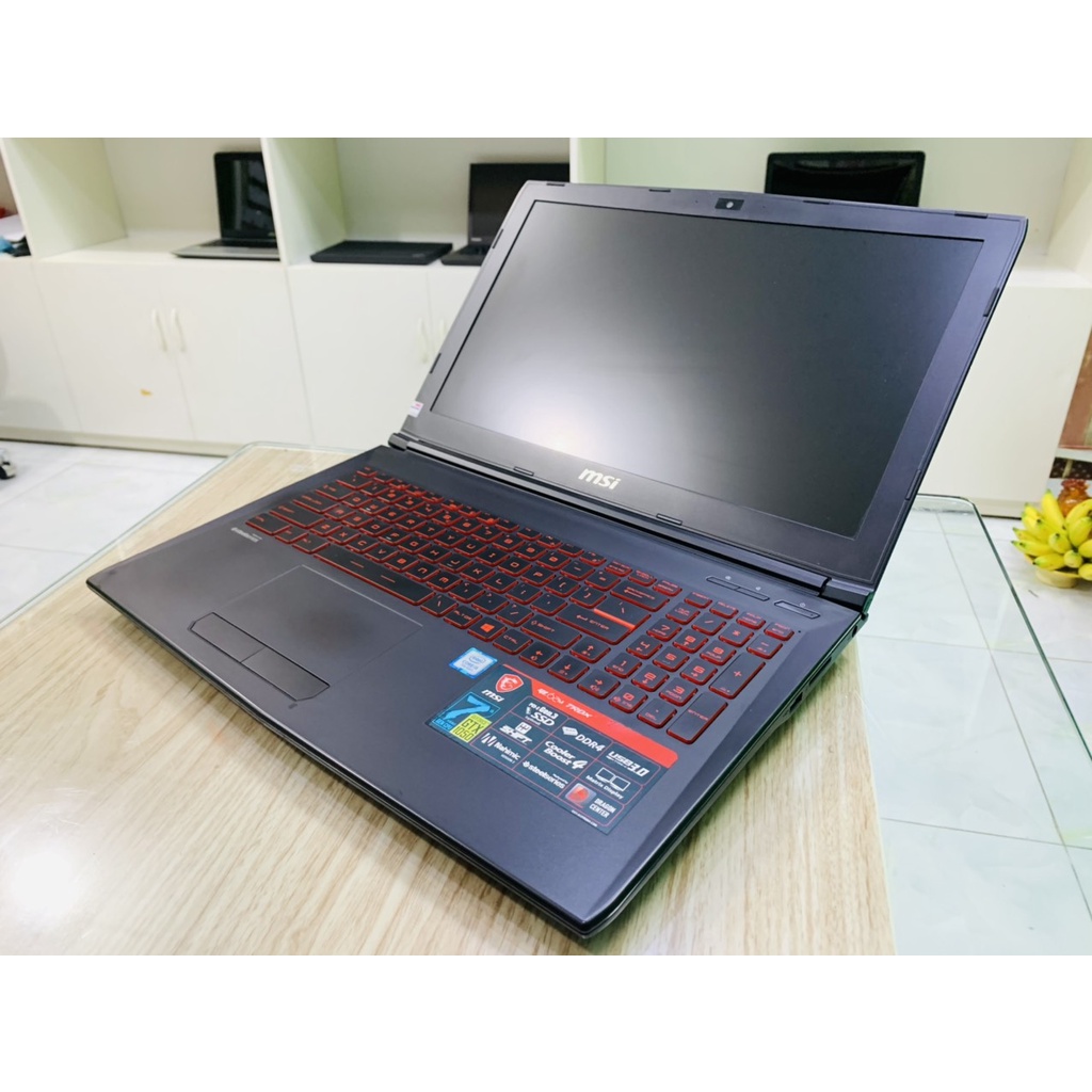 Laptop MSI Gaming GL63 Core i5-7300H | Ram 8GB | SSD 128 GB + 1000GB HDD