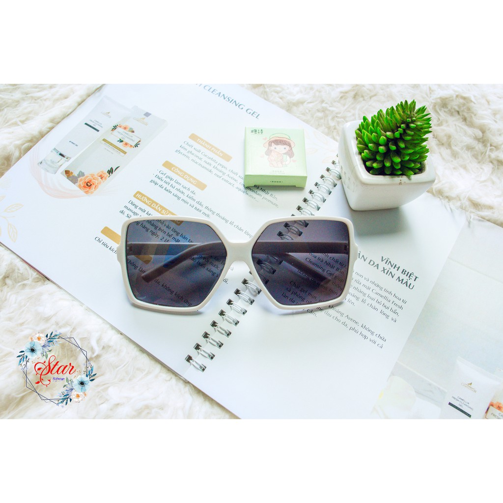 KÍNH MẮT KÍNH RÂM NAM NỮ HÀN QUỐC CAO CẤP HOT TREND D08