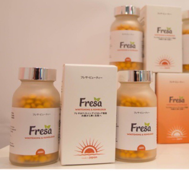 [Hàng chính hãng] Viên uống trắng da chống nắng Fresa - made in Japan | Thế Giới Skin Care