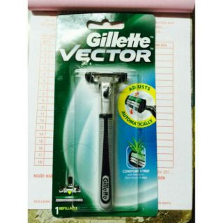 [FREESHIP] Dao cạo râu Gillette vector 2 lưỡi
