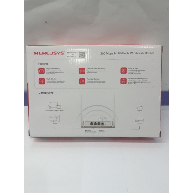 Thiết Bị Phát Sóng Wifi Không Dây Mercusys Mw302r 300mbps N | BigBuy360 - bigbuy360.vn