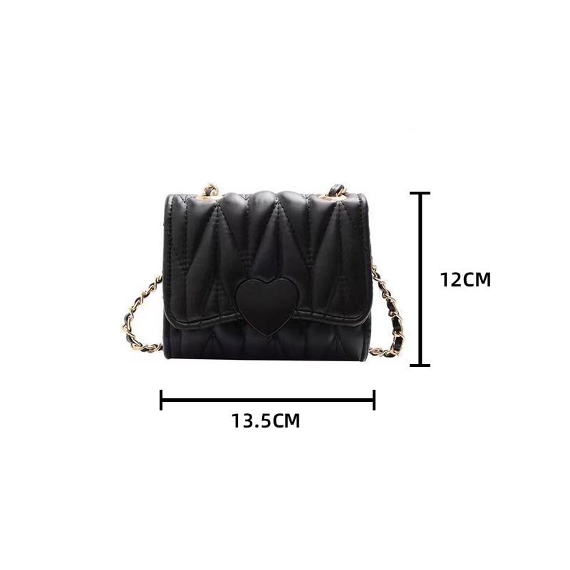 Túi hộp nữ túi đeo chéo mini dây túi xách nữ đẹp túi trái túi trái tim