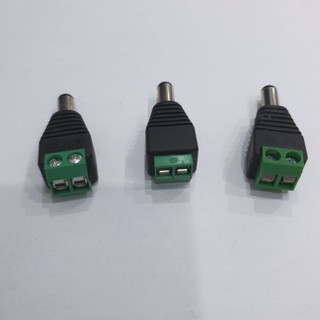 Jack DC đực vặn ốc