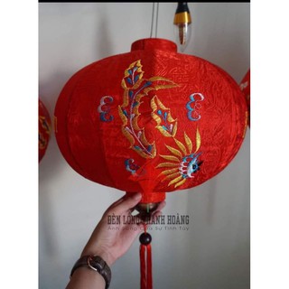 Đèn thêu an khang thịnh vượng