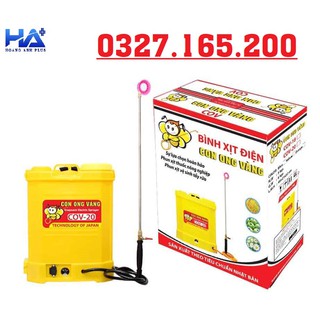 Bình xịt điện con ong vàng 20d