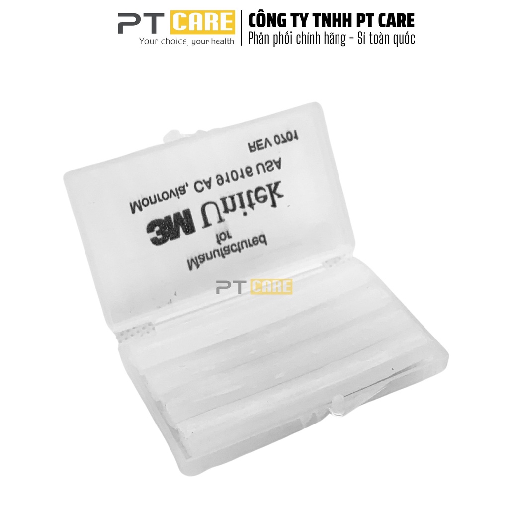 PT CARE | Hộp Sáp Nha Khoa 3M Unitek Mỹ, Curaprox Ortho Wax, Hương Trái Cây Cho Răng Niềng Răng Đau Mắc Cài Viêm Nướu