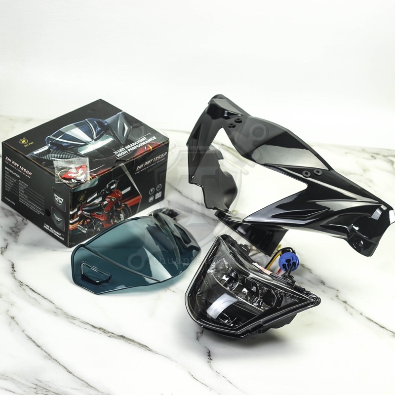 Bợ Cổ Gắn Đèn Led 2 Tầng Zhi.Pat cho EXciter 135 2005 - 2010 (4 số)