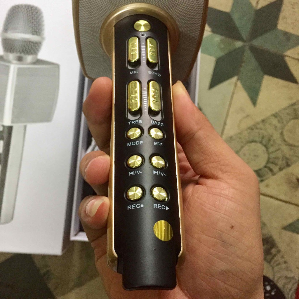 Mic Hát Karaoke Bluetooth Mới Nhất Hay Nhất YS-92 Bảo Hành 12 tháng