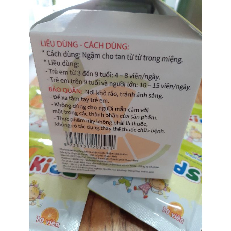 ✅ KẸO NGẬM KIDS GÓI 10 VIÊN