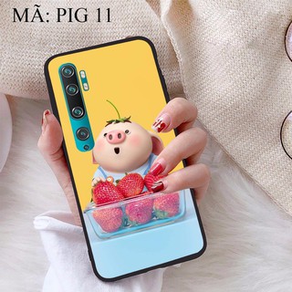 Ốp lưng xiaomi redmi note 10 pro viền dẻo tpu bst pig cute