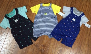 Set yếm kèm áo carter's cho bé
