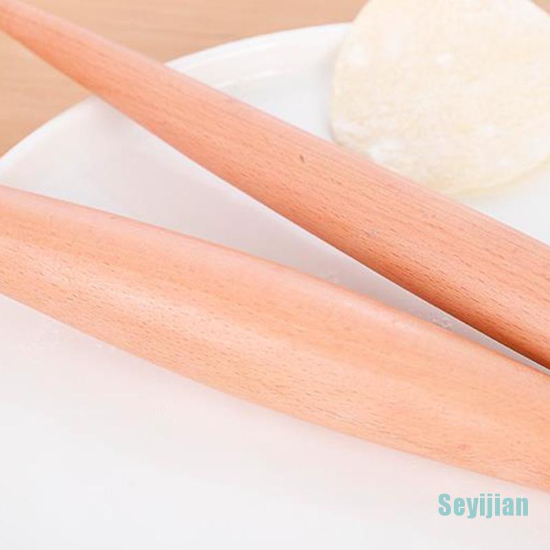 Cây Lăn Bột Làm Bánh Bằng Gỗ Chống Dính 28cm / 33cm