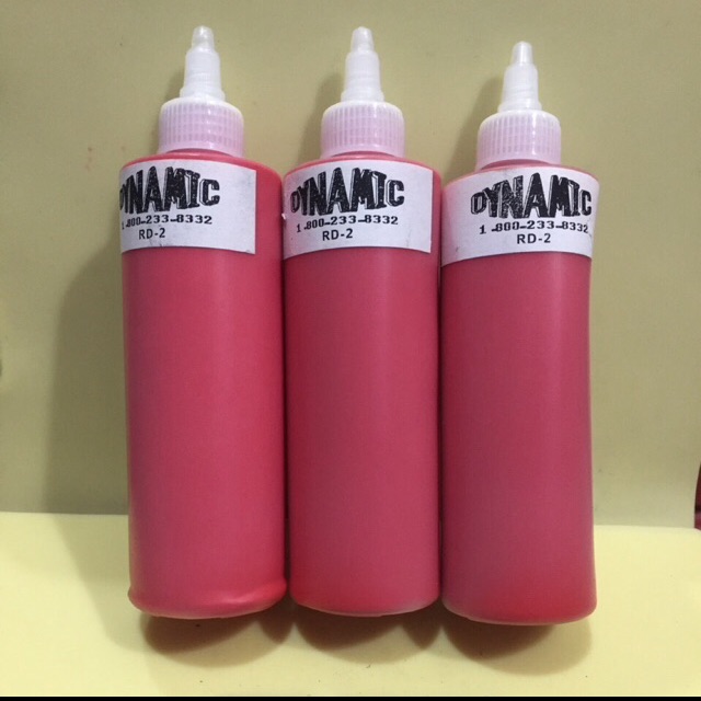 Mực tập dynamic màu đỏ 240ml