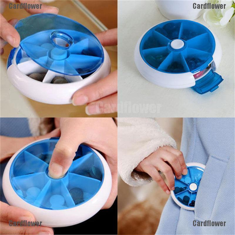 Hộp Nhựa Đựng Thuốc 7 Ngăn Kích Thước 90X