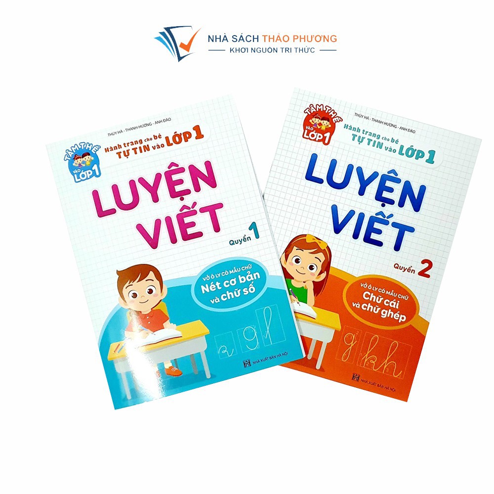 SÁCH - Toán tư duy, Luyện đọc, Luyện viết (Trọn bộ 4 quyển)