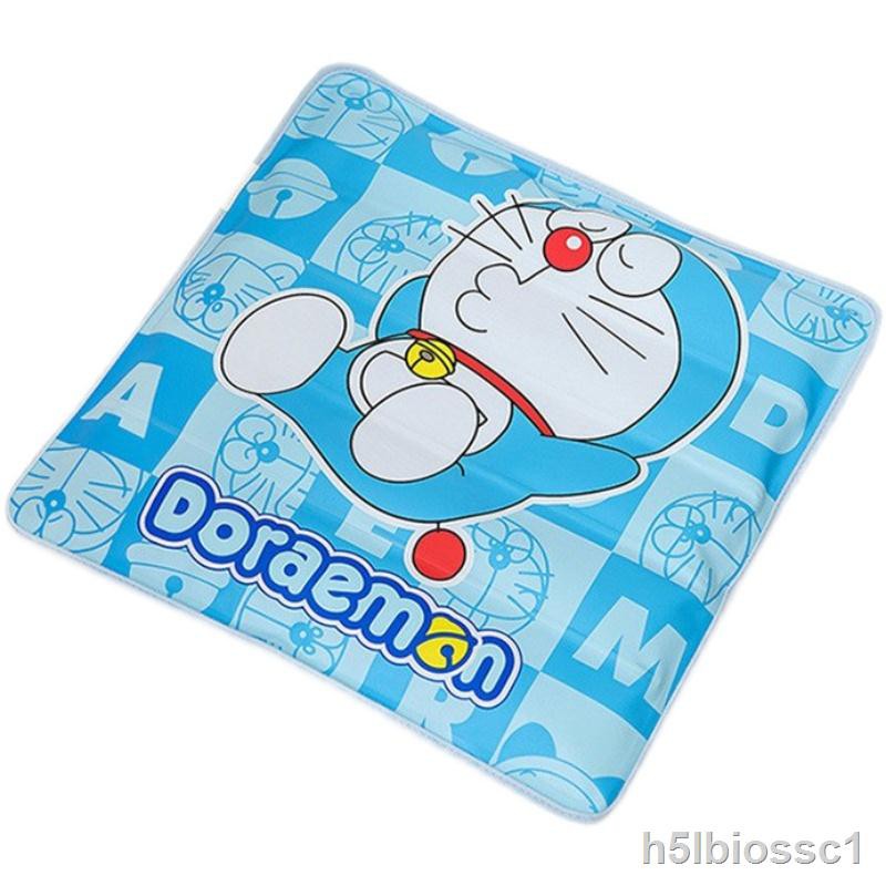 ๑Gối túi nước mùa hè Doraemon Cushion Học sinh Ghế sofa đệm làm mát ô tô