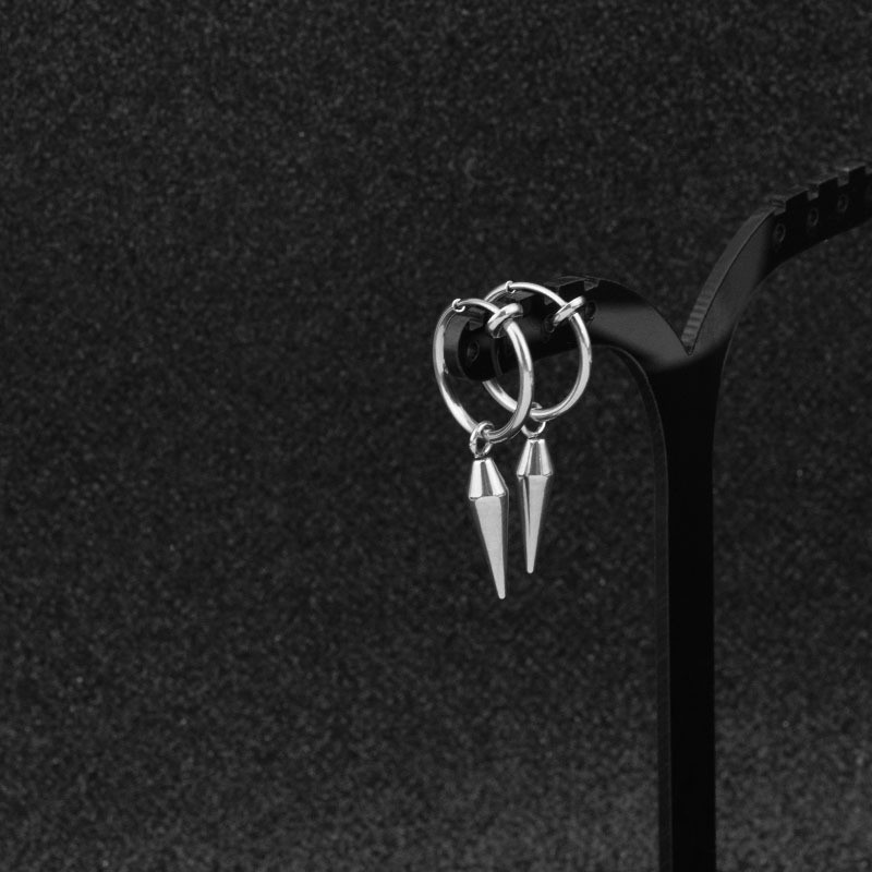 Khuyên tai nam nữ hình quả nhọn phong cách KPOP