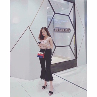Dép Guốc Nỉ Quay Ngang