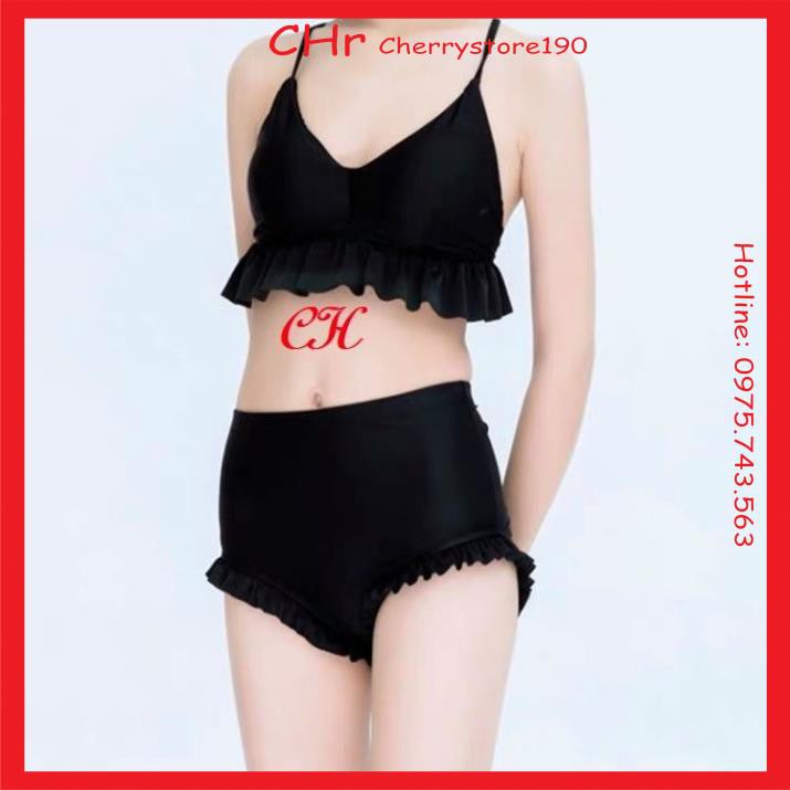 Bikini, đồ bơi, đi biển , Hè này các ce đã sắm đc bikini chưa ạ❤️  2 màu đỏ đô với đen tha hồ nựa chọn nhó | BigBuy360 - bigbuy360.vn
