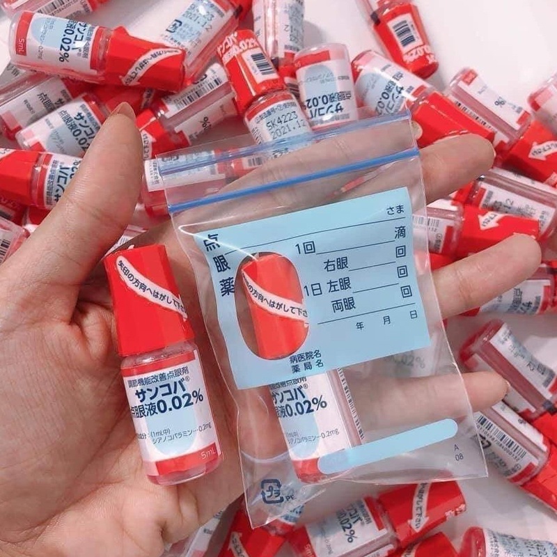 Nhỏ Mắt Sancoba Nhật Bản 5ml - Nhỏ Cận