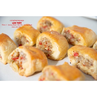 Bánh chả chanh cổ truyền vỏ mềm - chả giòn lạp xưởng lá chanh vị truyền thống