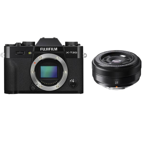 Máy ảnh Mirroless Fujifilm X-T20 Black - Hàng Phân Phối Chính Hãng