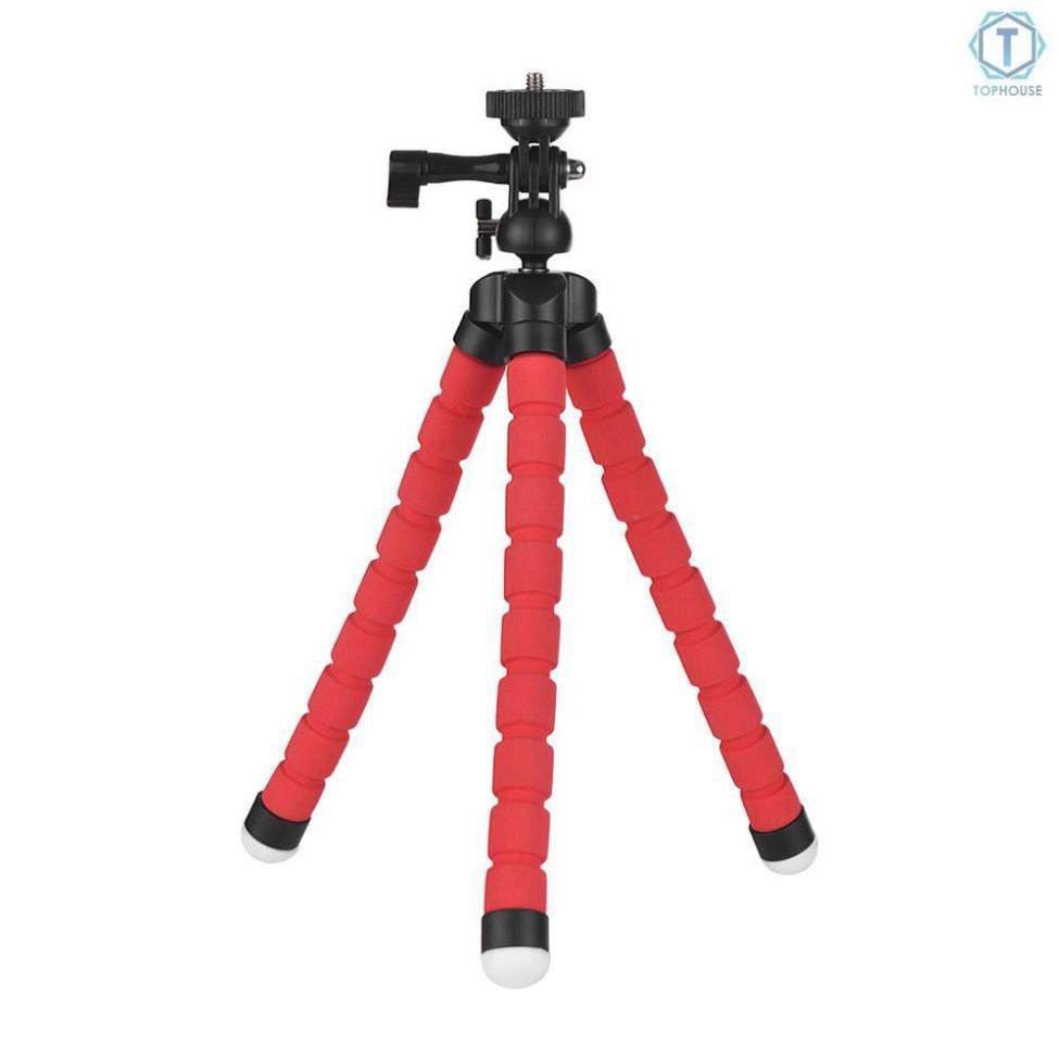 Tripod Bạch Tuộc 3 Chân Để Điện Thoại Để Bàn, Cầm Tay, Tặng Kèm Kẹp Điện Thoại Mesugau