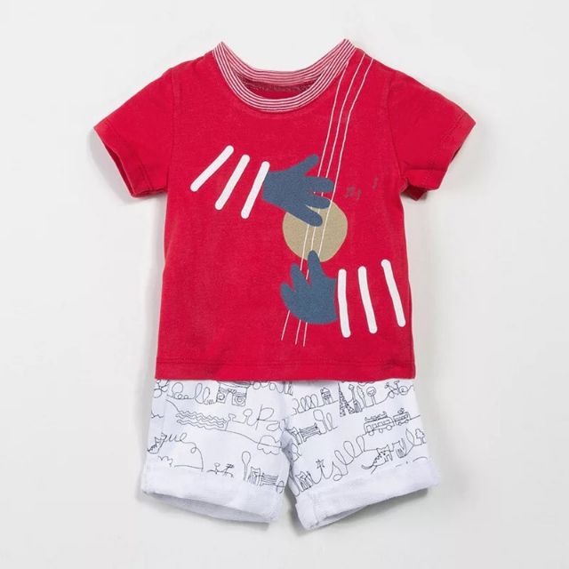 [Outlet sale] Bộ Little maven bé trai