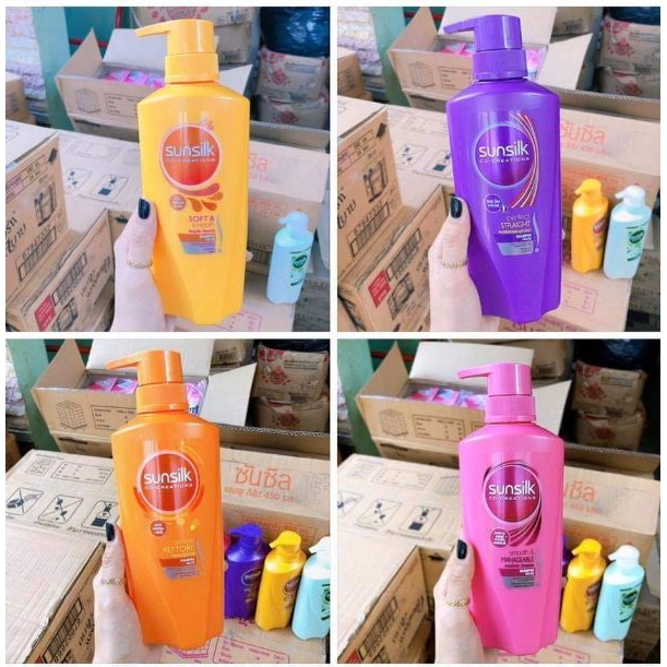 Dầu gội Sunsilk Thái Lan 450ml -giá comcom 170k/2chai