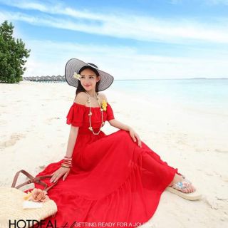 Đầm voan hoa noi