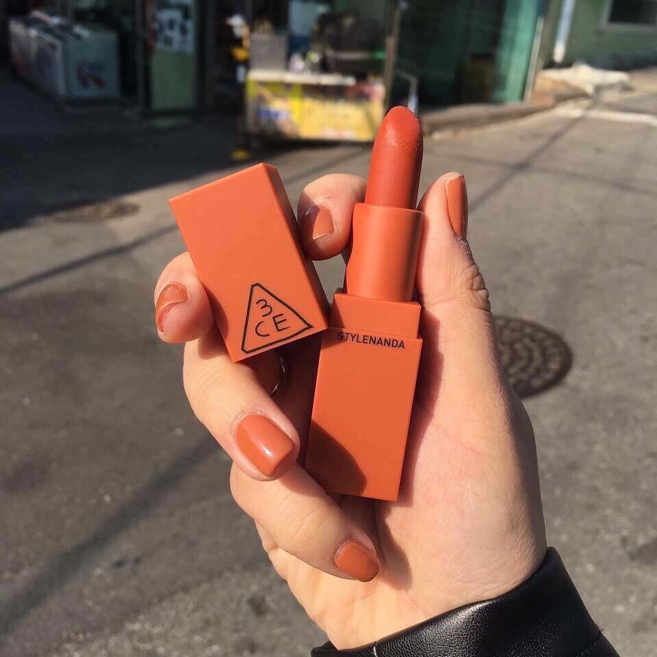 Son Thỏi Lì 3CE Mood Recipe Matte Lip Color # 220 Hit Me Up - Cam Đất