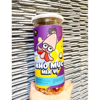 Mực hấp cốt dừa Mix vị 78k/lọ